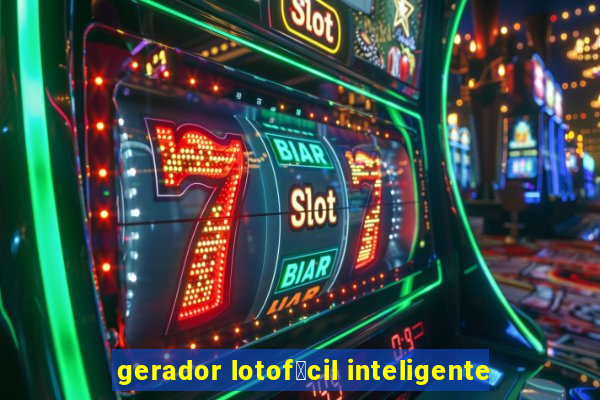 gerador lotof谩cil inteligente